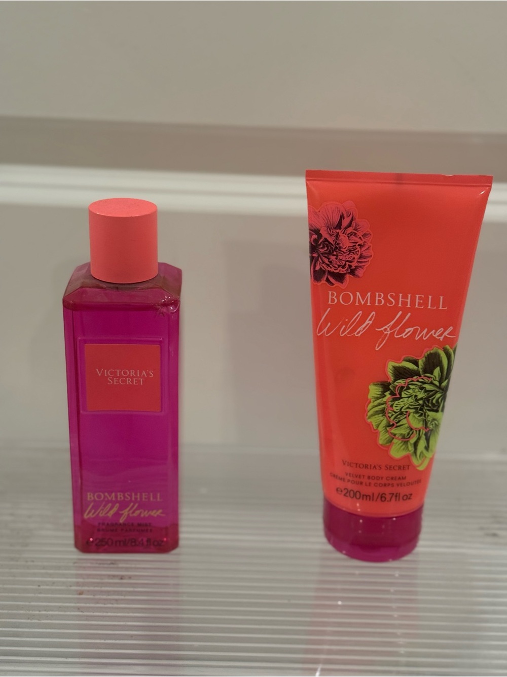 NEW Victoria's Secret Bombshell Wild Flower Body Lotion & Mist Set